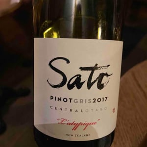 Pinot Gris - Sato Wines - yoshiaki-kyoko-sato