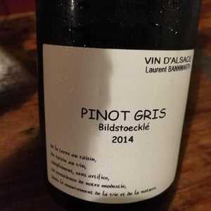 Pinot Gris Bildstoecklé - Laurent Bannwarth - stephane-bannwarth