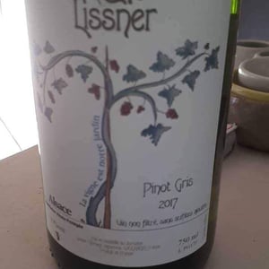 Pinot Gris - Lissner - Bruno et Theo Schloegel 
