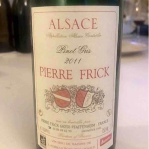 Domaine Pierre Frick - Jean-Pierre, Chantal et Thomas Frick - Pinot Gris