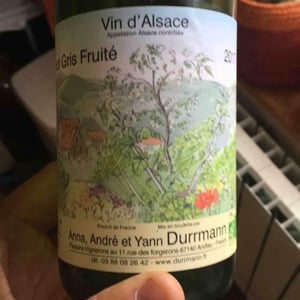 Pinot Gris Fruite - Anna, André & Yann Durrmann - anna-andre-yann-durrmann