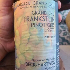 Pinot Gris Grand Cru Frankstein - Florian & Mathilde Beck-Hartweg - florian-mathilde-beck-hartweg
