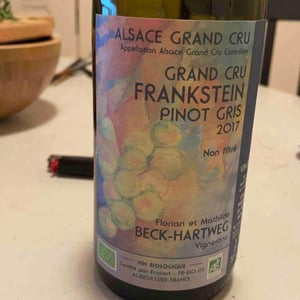 Pinot Gris Grand Cru Frankstein - Florian & Mathilde Beck-Hartweg - Florian & Mathilde Beck-Hartweg 
