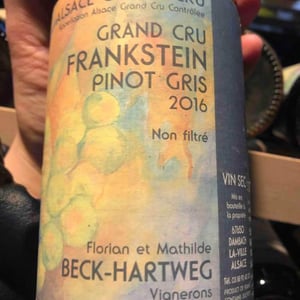 Pinot Gris Grand Cru Frankstein - Florian & Mathilde Beck-Hartweg - Florian & Mathilde Beck-Hartweg 