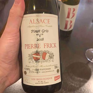 Pinot Gris Macération - Domaine Pierre Frick - Jean-Pierre, Chantal et Thomas Frick 