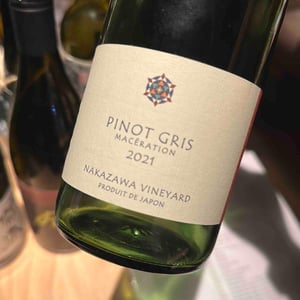 Pinot Gris Maceration - Kurisawa Wines - Nakazawa Vineyard - Kazuyuki & Yukiko Nakazawa, Ryosuke & Takumi Kondo -2021