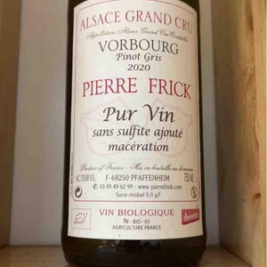 Pinot Gris Macération - Domaine Pierre Frick - jean-pierre-chantal-et-thomas-frick