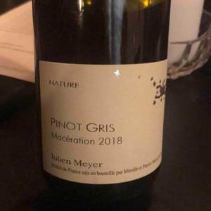 Domaine Julien Meyer - Patrick Meyer - Pinot Gris Maceration