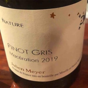 Pinot Gris Maceration - Domaine Julien Meyer - patrick-meyer