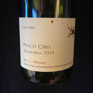 Pinot Gris Maceration - Domaine Julien Meyer - Patrick Meyer 