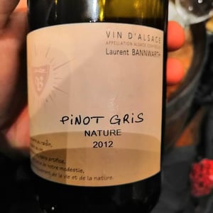 Laurent Bannwarth - Stéphane Bannwarth - Pinot Gris Nature