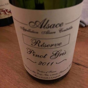Gérard Schueller & Fils - Bruno Schueller - Pinot Gris Réserve