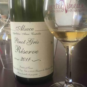 Pinot Gris Réserve - Gérard Schueller & Fils - Bruno Schueller 