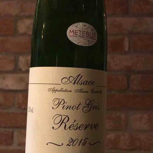 Pinot Gris Réserve 2015