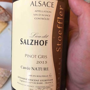 Pinot Gris Salzhof - Domaine Vincent Stoeffler - Vincent & Adrien Stoeffler 