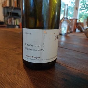Pinot Gris Sec Macération - Domaine Julien Meyer - Patrick Meyer 