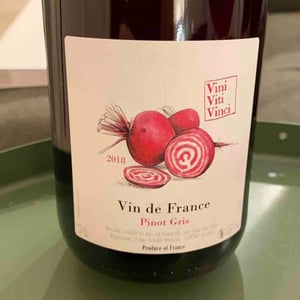 Pinot Gris - VDF - Vini Viti Vinci - Nicolas Vauthier "Kikro" 