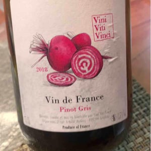 Pinot Gris - VDF - Vini Viti Vinci - nicolas-vauthier-kikro
