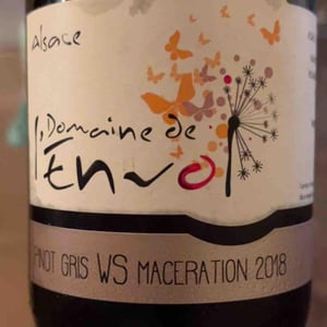 Pinot Gris Ws Macération - Domaine De L’envol - Bernard, Manuela, Daniel, Raphaël & Catherine Hirsinger 