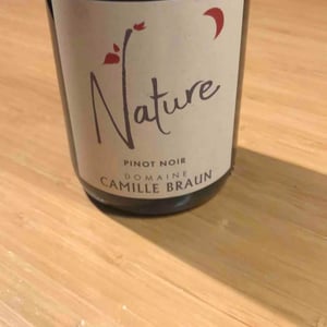 Pinot Noir - Domaine Camille Braun - christophe-et-chantal-braun