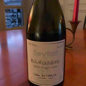 Pinot Noir 2013 - Sextant - Julien Altaber & Carole Schwab 