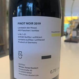 Pinot Noir 2019 - Jonas Dostert - jonas-dostert -2019