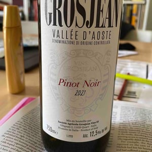 Pinot Noir - Grosjean - famiglia-grosjean