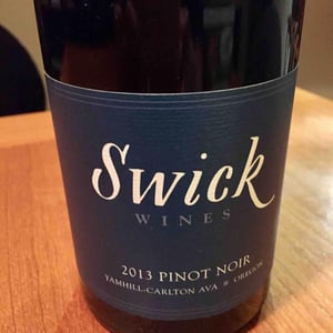 Pinot Noir - Swick Wines - Joe Swick 