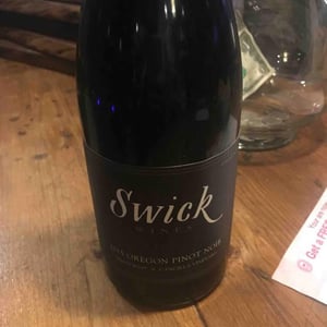 Pinot Noir - Swick Wines - Joe Swick 