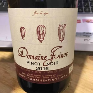 Pinot Noir - Domaine Finot - Thomas Finot 