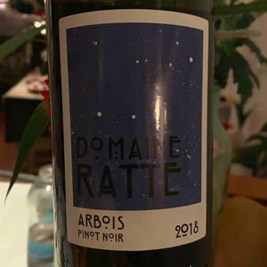 Arbois Pinot Noir 2018 - Domaine Ratte - Michel-Henri Ratte