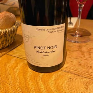 Pinot Noir Bildstoeckle - Laurent Bannwarth - Stéphane Bannwarth 
