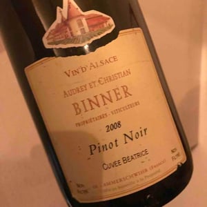 Pinot Noir "Cuvée Béatrice" 2008