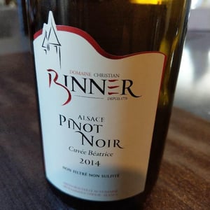 Domaine Christian Binner - Christian Binner et son équipe - Pinot Noir Cuvée Béatrice