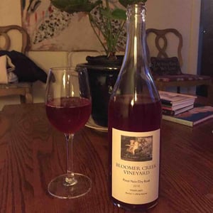 Pinot Noir / Dry Rosé - Bloomer Creek Vineyard - kim-engle-debra-bermingham
