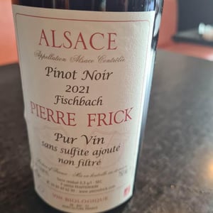 Pinot Noir Fischbach - Domaine Pierre Frick - jean-pierre-chantal-et-thomas-frick -2021
