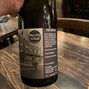 Pinot Noir - Michto Vino - Florent Sabourin, Marc Levent & Eric Tachin 