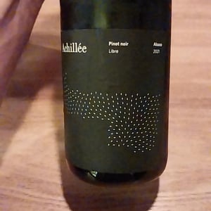Pinot Noir Libre - Domaine Achillée - jean-pierre-dietrich
