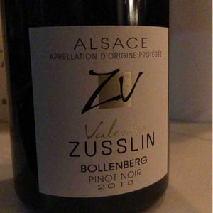 Pinot Noir Ophrys - Domaine Valentin Zusslin - jean-paul-marie-zusslin