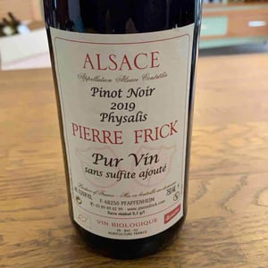 Physalis Pinot Noir - Domaine Pierre Frick - jean-pierre-chantal-et-thomas-frick