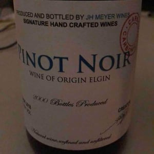 Pinot Noir - JH Meyer Signature Wines - Johan Meyer 