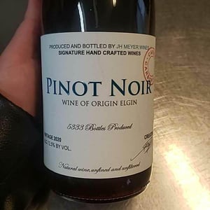 Pinot Noir - JH Meyer Signature Wines - johan-meyer