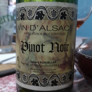 Pinot Noir - Gérard Schueller & Fils - Bruno Schueller 