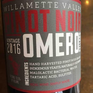 Pinot Noir - Minimus Wines / Omero/ Origin / Craft Wine Co. - laura-cusick-meredith-bell