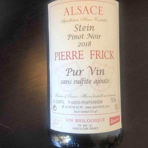 Domaine Pierre Frick - Jean-Pierre, Chantal et Thomas Frick - Pinot Noir Stein