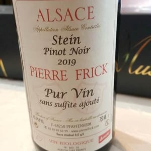 Pinot Noir Stein - Domaine Pierre Frick - Jean-Pierre, Chantal et Thomas Frick 