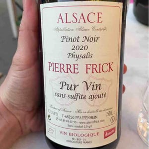 Pinot Noir Stein - Domaine Pierre Frick - Jean-Pierre, Chantal et Thomas Frick 