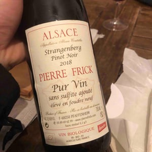 Strangenberg Pinot Noir - Domaine Pierre Frick - Jean-Pierre, Chantal et Thomas Frick -2022