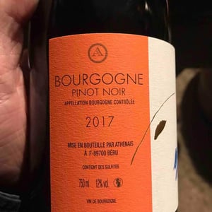 Pinot Noir - Château de Béru - Athénaïs de Béru 