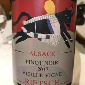 Domaine Rietsch - Jean-Pierre & Sophie Rietsch - Pinot Noir Vieille Vigne